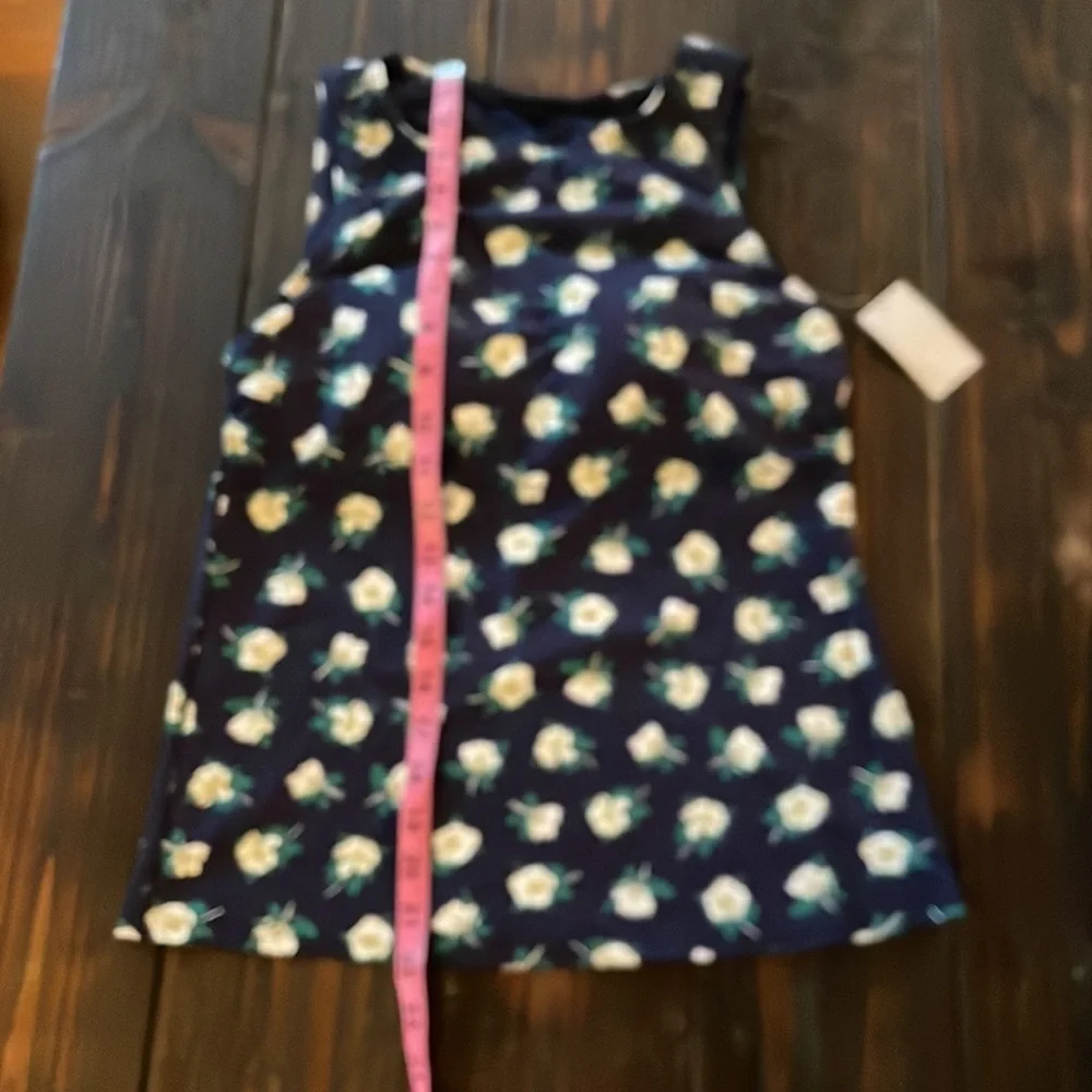 4 Drape James Lands End Tankini Swim Top F03 6496 - Picture 6 of 8